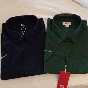 Cutter & Buck Short Sleeve Shirts Men's XL